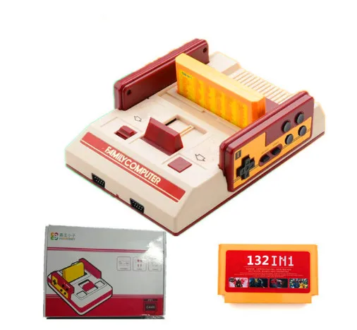 add 132 IN 1 card D19/D99 игровая консоль Детская Классическая игровая консоль выберите 132 В 1400 в 1 или 500 в 1 карты, чтобы купить детские подарки - Цвет: add 132 IN 1 card