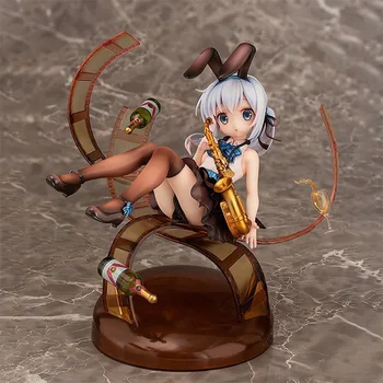 

Anime Is the Order a Rabbit Chino Jazz Style PVC Action Figure Anime Figure Model Toys Sexy Girl Collectible Doll Gift 16cm