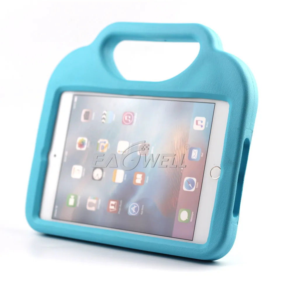 Детский мягкий Силиконовый противоударный защитный чехол EVA для Apple Ipad Mini 1 2 3 4 Kickstand Case Tie чехол для барбекю для Ipad Mini 1 2 3 4