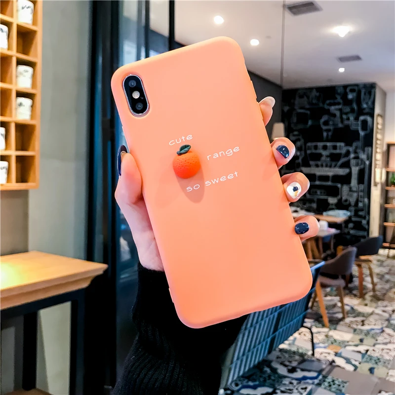 3D фруктовая кукла чехол для huawei P30 Pro P20 Lite милый персиковый оранжевый авокадо матовый чехол для huawei mate 20 Lite mate 10