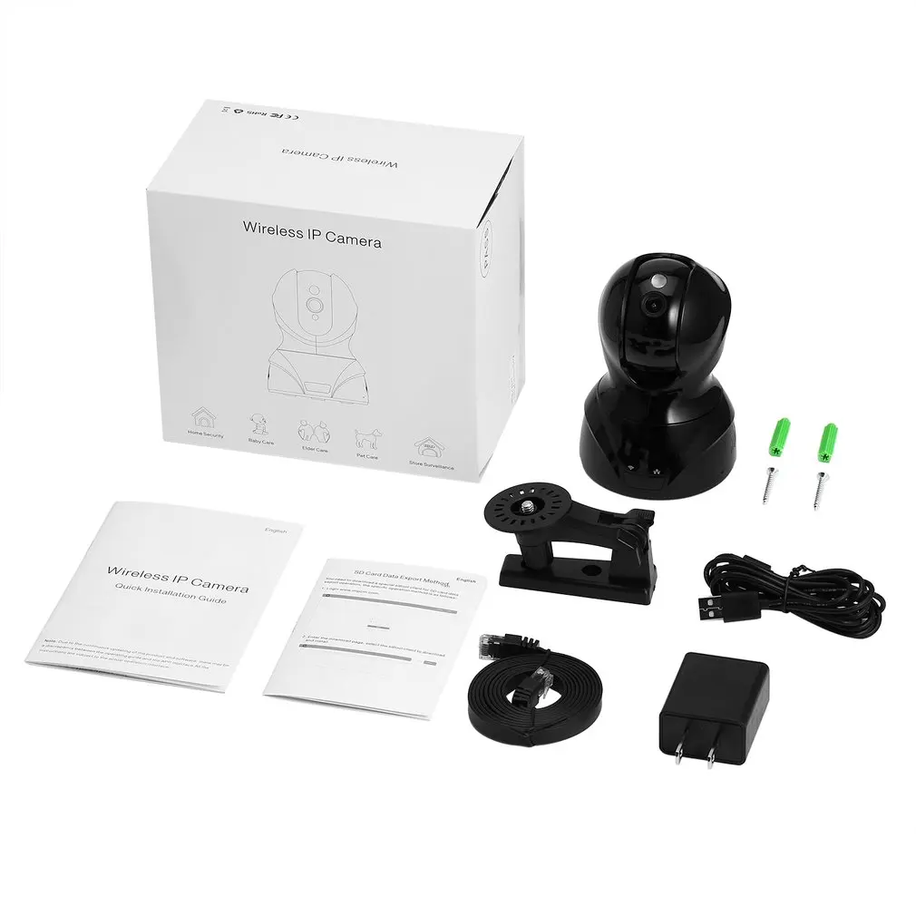 

826X Wireless 2.4G WIFI Security Camera Infrared Night Vision IR-CUT Switch Motion Detection H.264 Video Compression