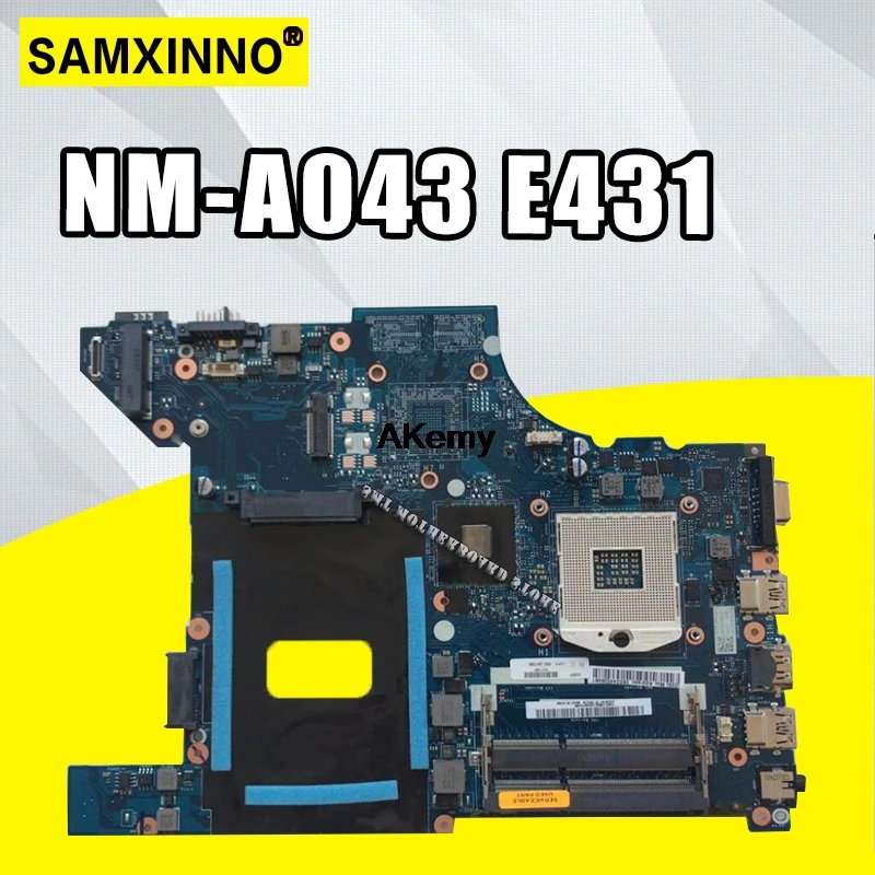 

VILE1 NM-A043 motherboard for Lenovo ThinkPad E431 notebook motherboard PGA989 HM77 DDR3 100% test work
