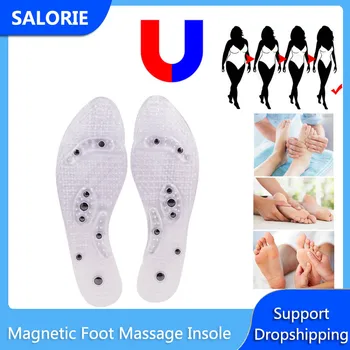 

Magnetic Insoles Silicone Gel Arch Support Shoes Pads Men Women Unisex Feet Massager Foot Care Fat Burner Weight Loss Therapy