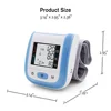 Yongrow Medical Digital Wrist Blood Pressure Monitor Heart Rate Pulse Meter Measure Sphygmomanometer PR 4