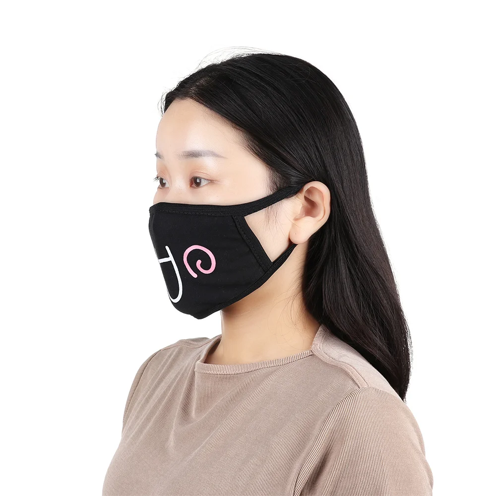 1 шт. многоразовая хлопковая маска для губ велосипедная моющаяся Пылезащитная Антибактериальная респираторная защита для здоровья