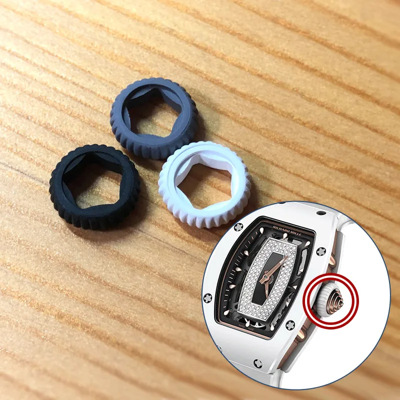 Anello Corona Orologio In Gomma Per Orologio Da Donna Richard Mille Rm07