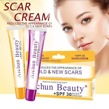

Herbal Advanced Scar Cream Gel Fades Repair Scars Acne Anti Wrinkle Removal Burns Surgery Blackhead Skin Care Cream