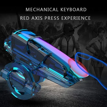 

HOT-Mobile Controller,Aim Keys L1R1 And Gamepad For Pubg/Knives Out/Rules Of Survival,Cellphone Game Trigger