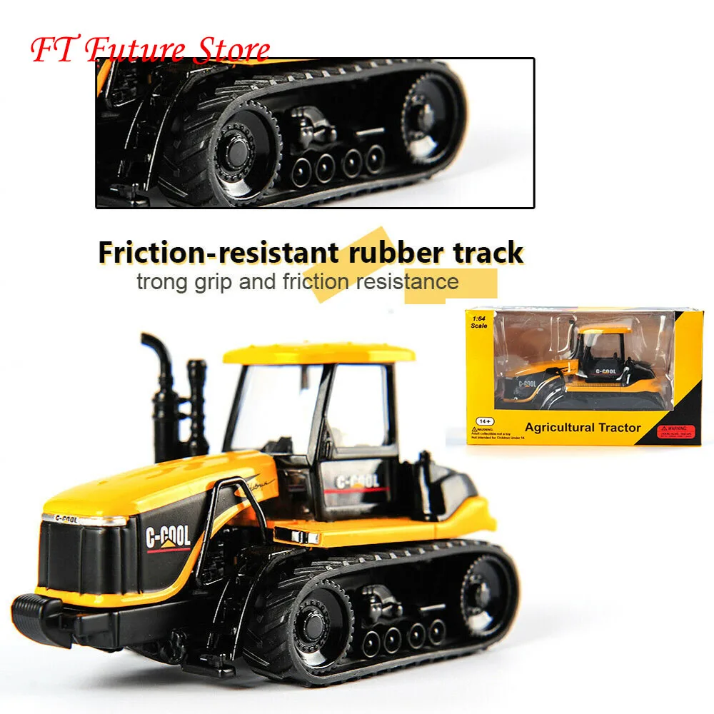 C-COOL Track-Type Tractor Engineering Vehicle Model 1:64 Scale Diecast Toy Gift C-COOL Track-Type Tractor Engineering Vehicle Model 1:64 Scale Diecast Toy Gift
