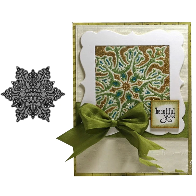 

CH Lg. Snowflake Metal Cutting Dies Stencils For Scrapbooking Photo Album Decoration Embossing Paper Card Craft