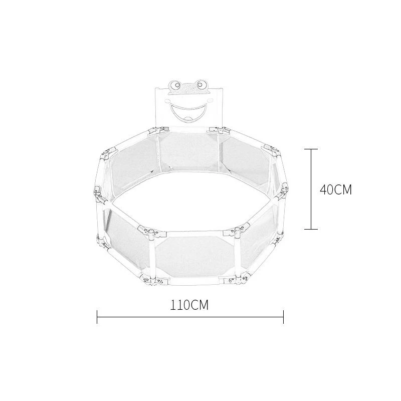 Портативный детский манеж ограждение для безопасности ребенка Складной Игровой Забор Размер: 110*40 см подходит От 1 до 5 лет страны ЕС по UPS