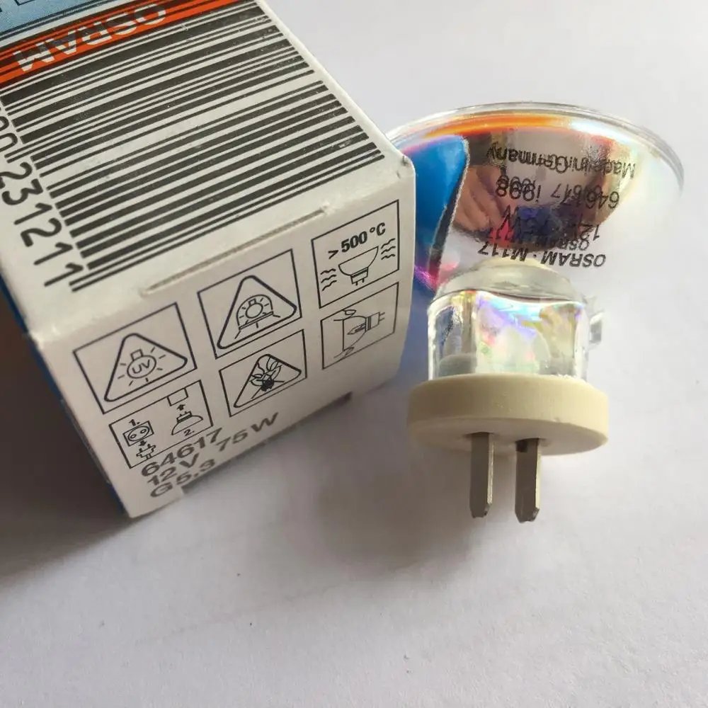 

OSRAM 64617 12V 75W G5.3/4.8 MR11 35MM Dental Bulb 12v75w FREE SHIPPING