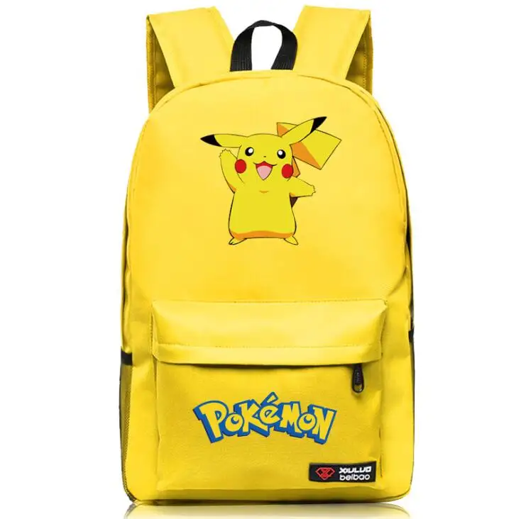 Pokemon Gengar, Светящийся рюкзак, школьные сумки для подростков, девочек, мальчиков, рюкзак для ноутбука, повседневный рюкзак для путешествий, Evee, детские сумки для книг