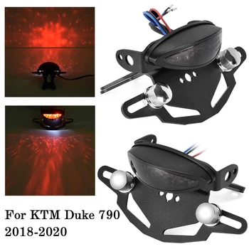 

Tail Tidy Fender Eliminator License Plate Holder Bracket LED Light For KTM 790 DUKE 2018 2019 2020 Motorcycle Accessories Black
