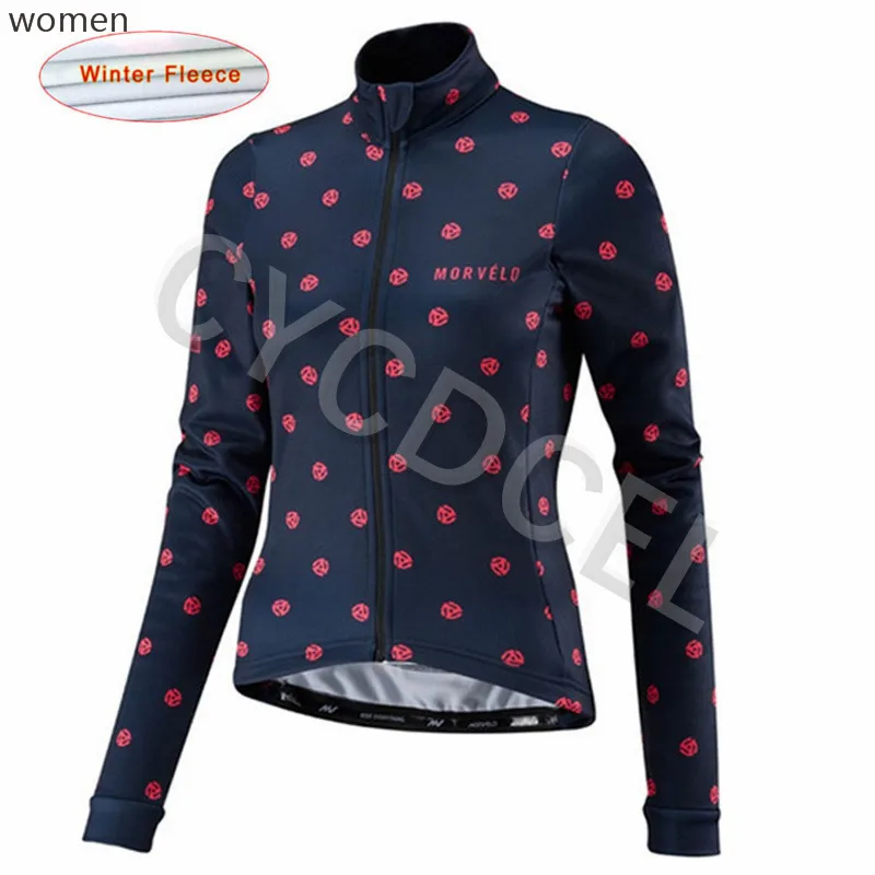 11 Pro team Morvelo, зимняя теплая флисовая женская велосипедная Джерси, куртка с длинным рукавом, Ropa ciclismo, велосипедная одежда, велосипедная одежда, Майо - Цвет: 11