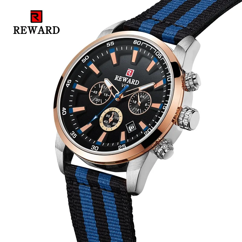 

REWARD Toy Luxury Brand Watch Men Sport Military Mens Watches Quartz Wrist Watch Casual Clock Man relogio masculino reloj hombre