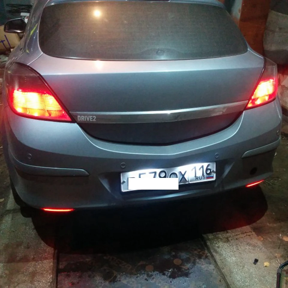 2 шт. 18LED номерные знаки лампы для Opel Adam Astra H J Cascada Corsa C D E Insignia Sports Tourer Meriva A B Tigra TwinTop