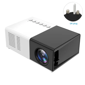 

Children Present Mini Projector ABS Sharing LED LCD Outdoor Entertainment Home Theater Family Built In Speaker Full Color Video