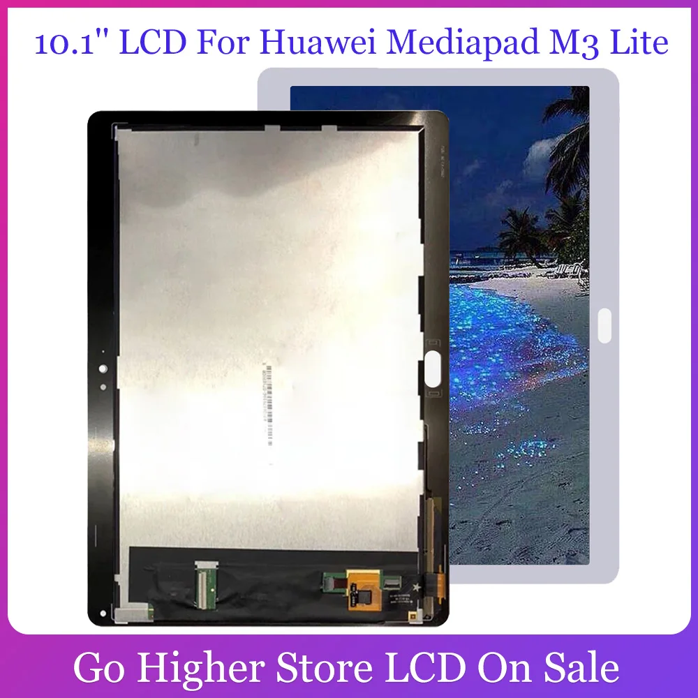 10 1 ''ЖК-дисплей для Huawei Mediapad M3 Lite BAH-AL00 BAH-W09 BAH-L09 ЖК-дисплей сенсорный экран