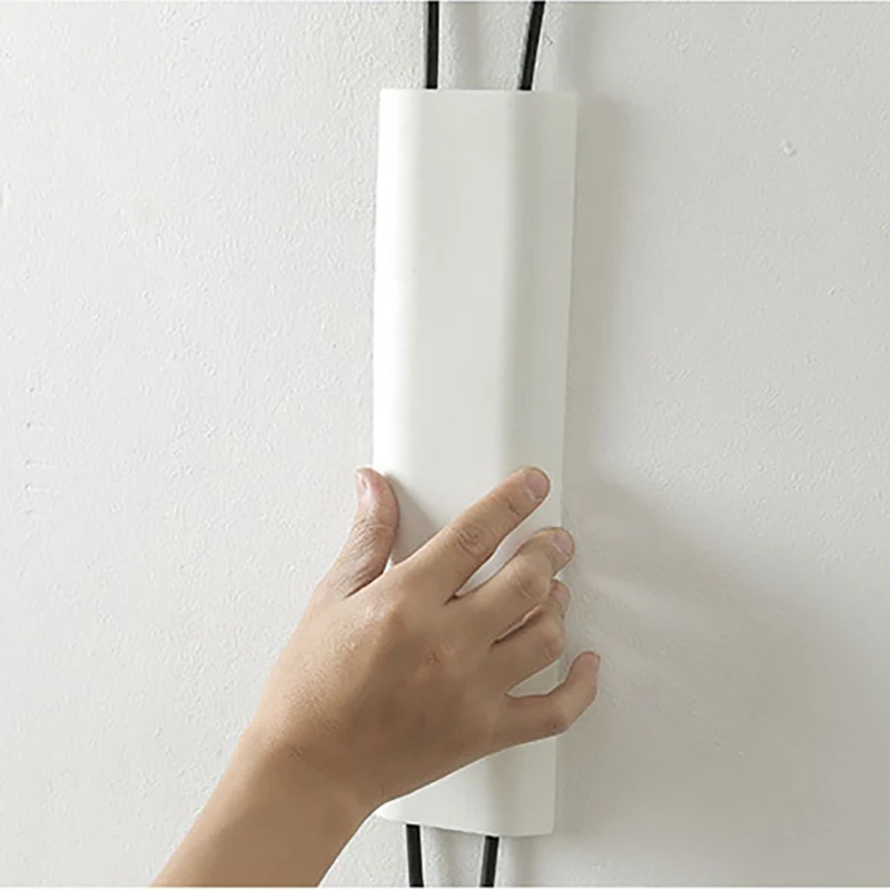 

Cable Wire Organizer Winder Cord Protector Flexible Management Wire Storage Pipe Cable Cord Holder Clip Desktop Wire Storage