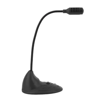 

Desktop Microphone CD-2000 Small Practical Notebook Computer Microphone Studio Speech Mic Stand Holder for Pc Dynamic Microphone