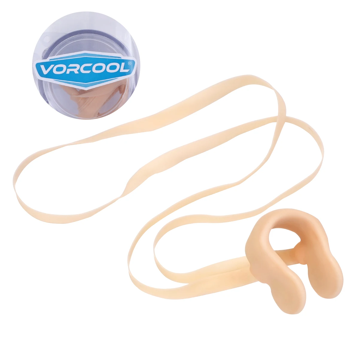 Adult Nose Clip Swimmings Silicone rope Swimming Nose Clip Swimming with String Comfortable Soft Latex Plugs For Children Kids swimming nose clip