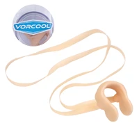 Adult Nose Clip Swimmings Silicone rope Swimming Nose Clip Swimming with String Comfortable Soft Latex Plugs for Children Kids 1