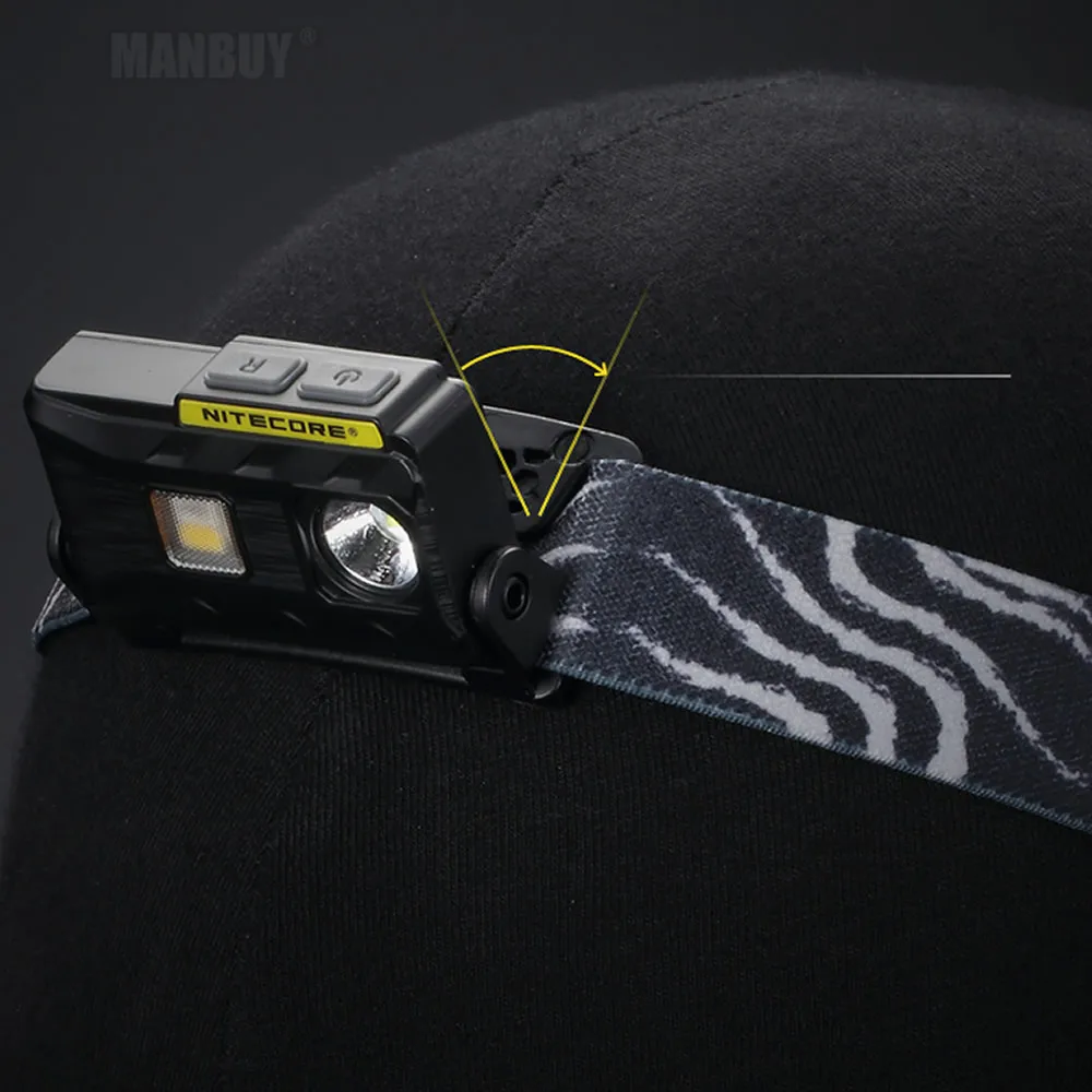 Налобный фонарь Nitecore NU25 перезаряжаемый 360LMs 3 светодиода выходной светильник