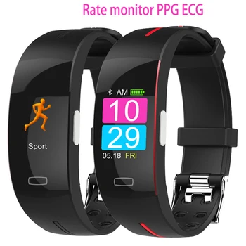 

Smart Watch for Men Women Kids with ECG PPG Calorie Counter Sleep Pedometer P3 Smart Bracelet Heart Rate Monitoring Smartwatch