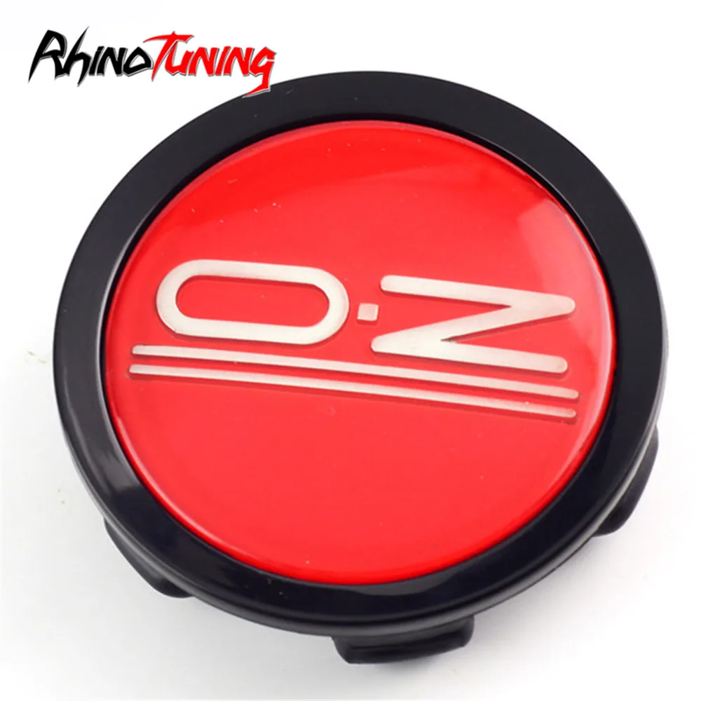 4pcs 74mm 70mm Red OZ Wheel Cap for Rims Car Center Hubs Caps Vehicle