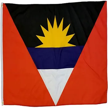 

Hot Selling 3x5ft antigua and barbuda Flag Double Stitched Edges, and 100% Polyester Material Decoration, Free shipping