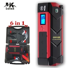 Автомобиль скачок стартер 12 В 18000 мАч начать Зарядное устройство мини Портативный Многофункциональный Мощность усилитель Батарея Зарядное устройство аварийный пуск Зарядное устройство