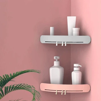 

Toilet Rack Free Punch Toilet Toilet Washstand Triangle Suction Cup Wall-Mounted Bathroom Storage Rack
