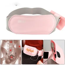 

Washable Warm Palace Belt Electric Heating Lady Uterus Menstrual Stomachache Waist Pain 6 Modes Massager Hot Compress Artifact