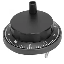 5V 80 мм 6Pin импульсный генератор станка с ЧПУ Черный штурвал задвижки 100PPR ручной импульсный генератор вращающийся кодер 6-контактный переходник с внутренней штурвал задвижки