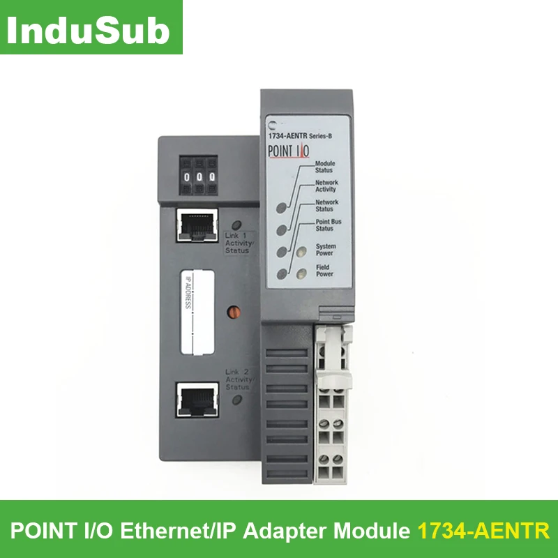 

1734AENTR Original PLC POINT I/O Ethernet/IP Adapter Module Twisted 24V DC 1734-AENTR