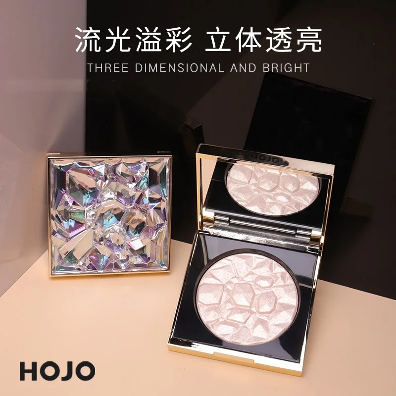 

Flowing Light Shining Diamond Crystal Highlight Powder Brighten skin Face Body Base makeup Waterproof Long-lasting Beauty
