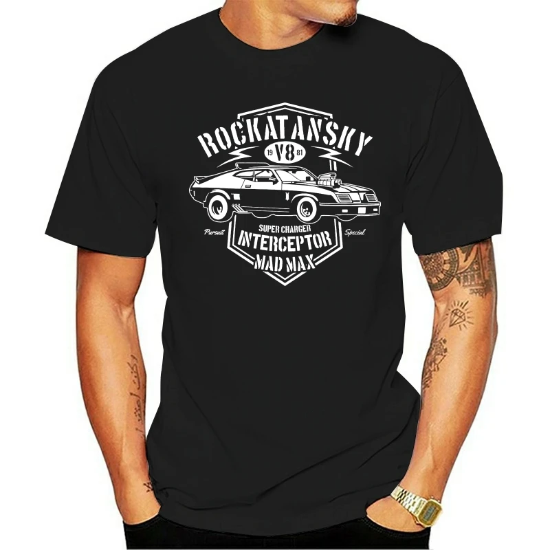 

Mad Max Interceptor V8 Muscle Car MFP Pursuit Special Super Charger tshirt