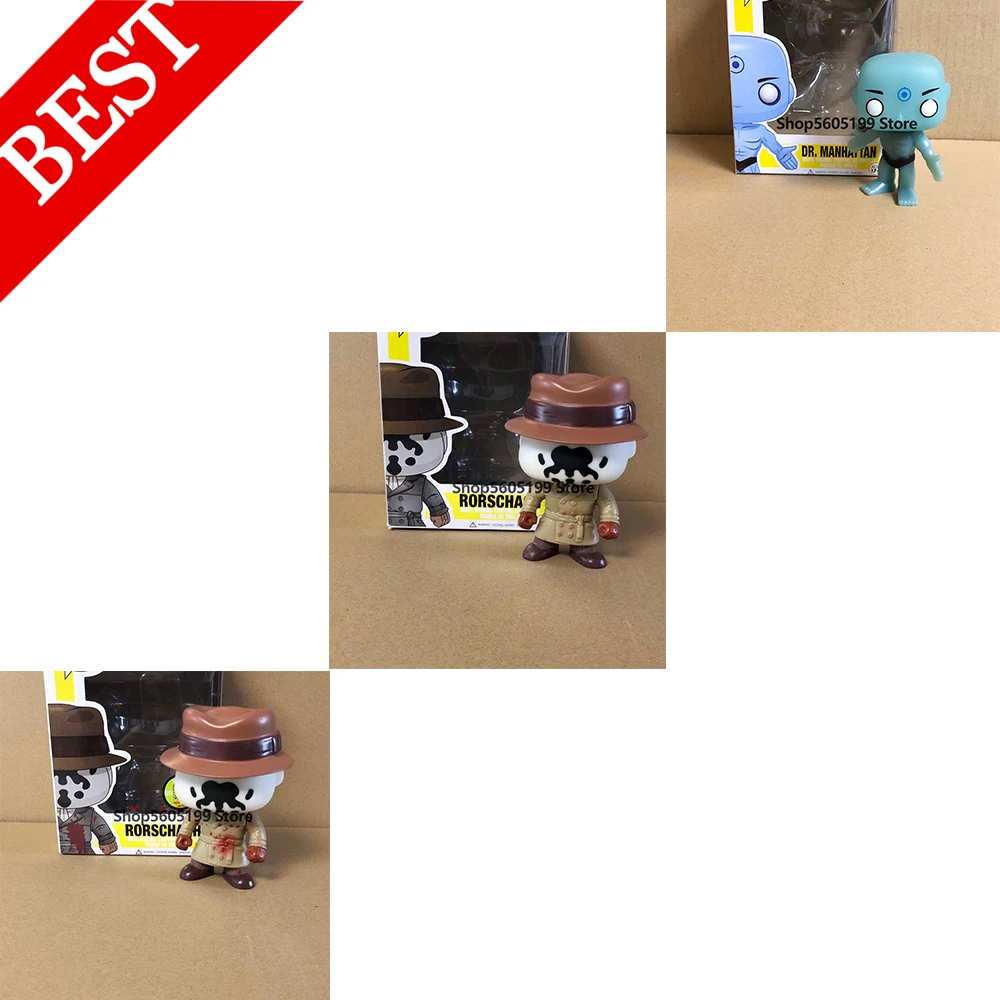 Figuras de acción de vinilo del dr. MANHATTAN POP, juguetes de modelos coleccionables para regalos de cumpleaños, WATCHMEN RORSCHACH|Figuras de juguete y acción| - AliExpress