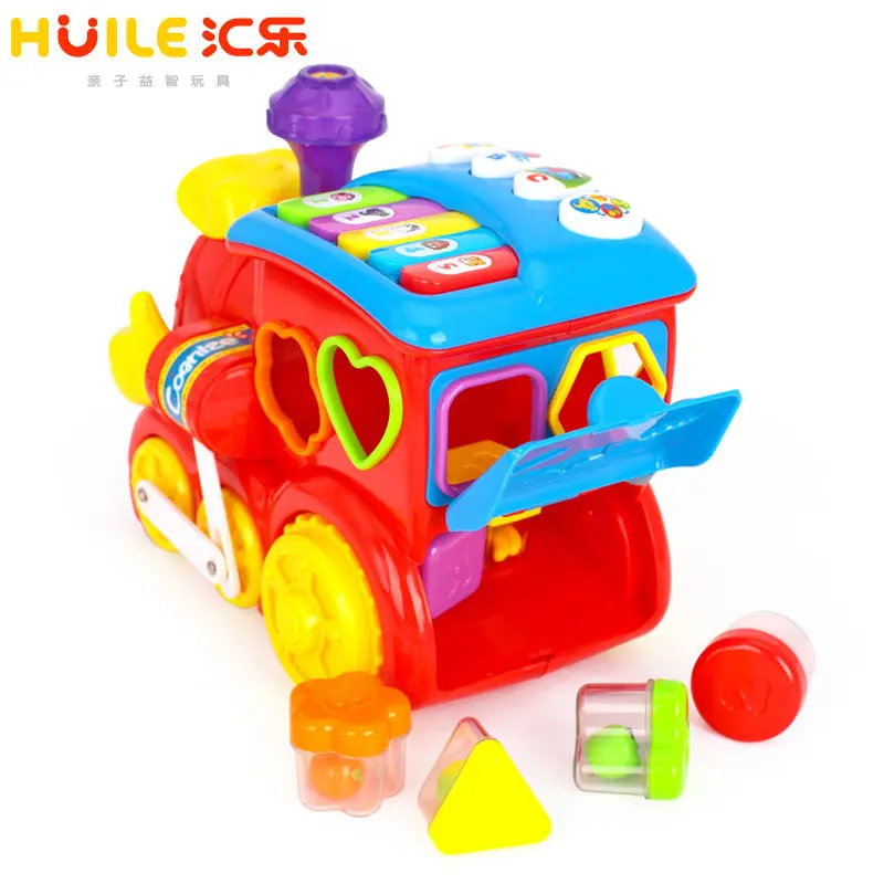 

Department of Music 556 Intelligent Question Answering Cartoon Train Children Electric Universal Train Infant Boy Toy Shape Frui