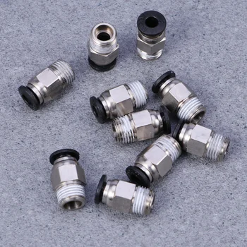 

10pcs PC4-M10 Male Straight Pneumatic PEFE Tube Fitting Connector for Bowden Extruder 3D Printer