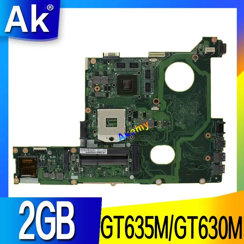 Akemy N46VJ материнская плата для ноутбука ASUS N46VM N46VZ N46VB N46VV N46V тестовая оригинальная