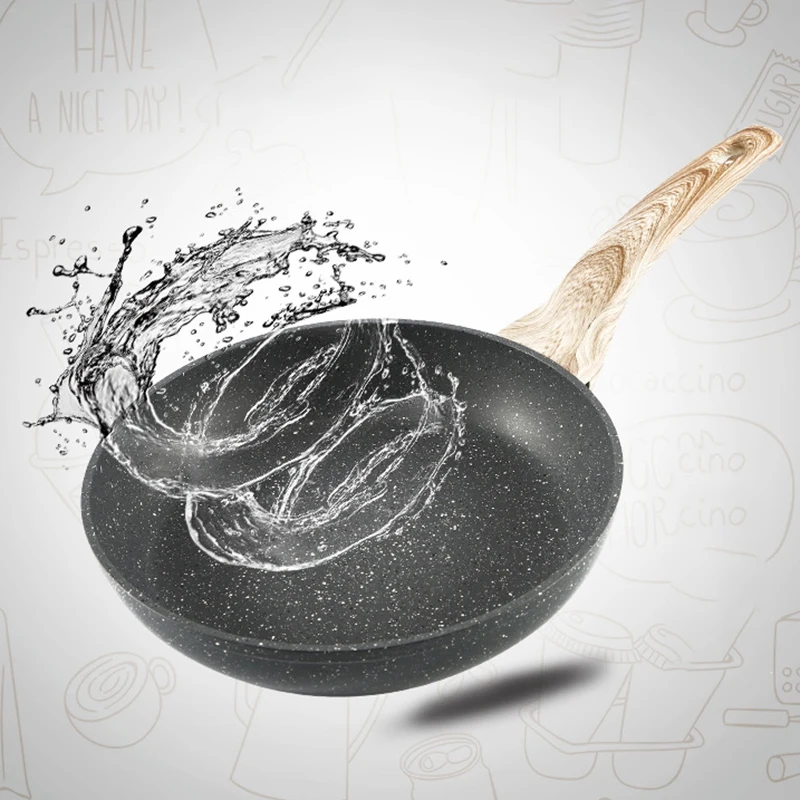

Maifan Stone Color Induction Cooker Gas Stove Universal Multifunctional Pancake Steak Pot Flat Non-Stick Frying Pan