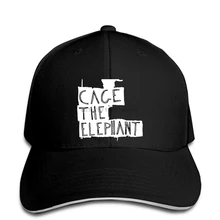 Клетка слон рок bandBasic черный Бейсбол Кепка snapback шляпа с остроконечным