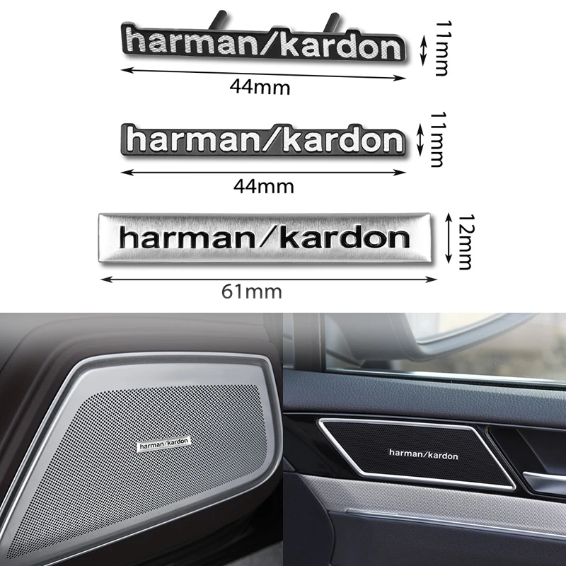 10pcs Car Speaker Audio sticker 3D Harman/kardon Badge Emblem Decoration Stickers For Citroen C1 C3 C4 C4L C5 C6 VTS C-ELYSEE | Автомобили