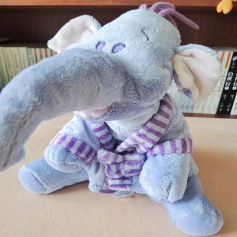 23 см = 9 дюймов Tigger Eeyore поросенок друзья Лампи Heffalump плюшевые куклы милые мягкие животные фиолетовый слон плюшевые игрушки