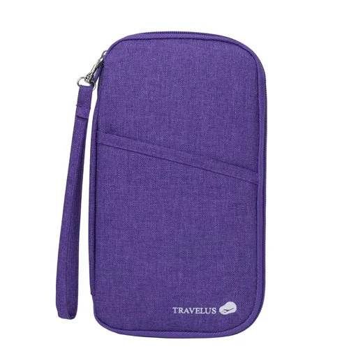 Portable Travel Travel wallet type sublimation printed passport holder case