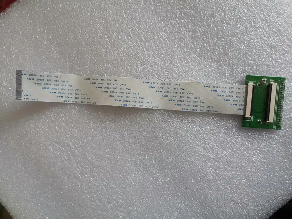 60 Pin до 50 ZIF 0 5 мм TTL разъем адаптер для ЖК-дисплея HSD070IDW1 HSD080IDW1 | Компьютеры и офис