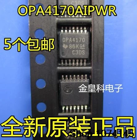 10pcs/tol OPA4170AIPWR OPA4170AIPW OPA4170