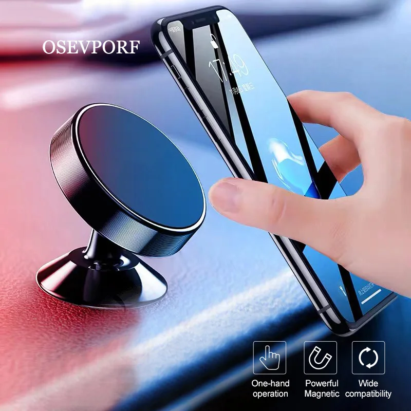 

Car Phone Holder Magnetic Air Vent Mount Mobile Smartphone Stand Magnet Support Car GPS Bracket for iPhone 11 X 8 7 Samsung S10